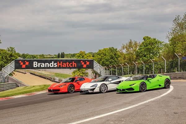 Triple Supercar Driving Blast at Brands Hatch