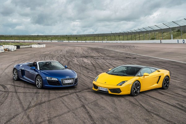 Double Supercar Driving Blast at a Top UK Race Track