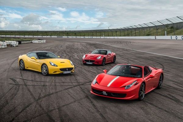 Triple Supercar Driving Blast at a Top UK Race Track