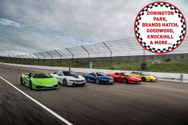 Five Supercar Driving Thrill at a Top UK Race Track