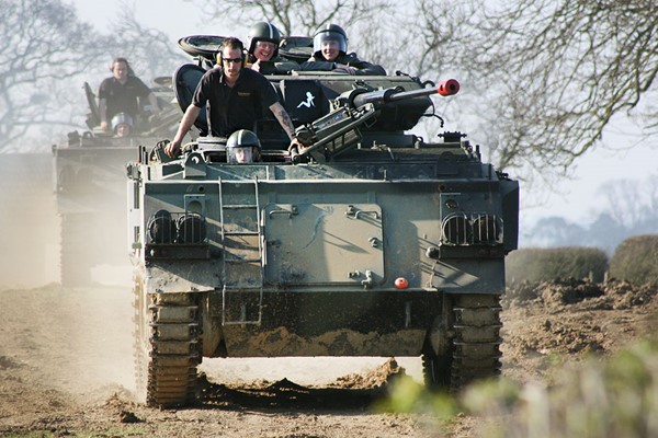 Tank Driving Taster in Leicestershire for One