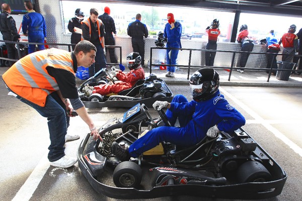 Weekday Grand Prix Karting for Two at Rye House Karting