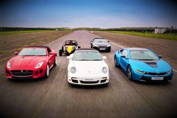 Junior Five Supercar Driving Thrill and Free High Speed Passenger Ride – Week Round