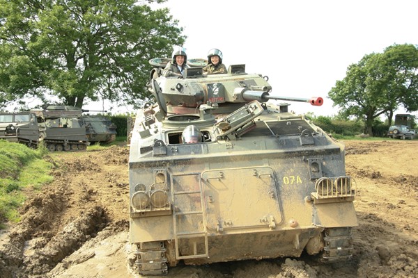 Adult and Child Tank Driving Experience