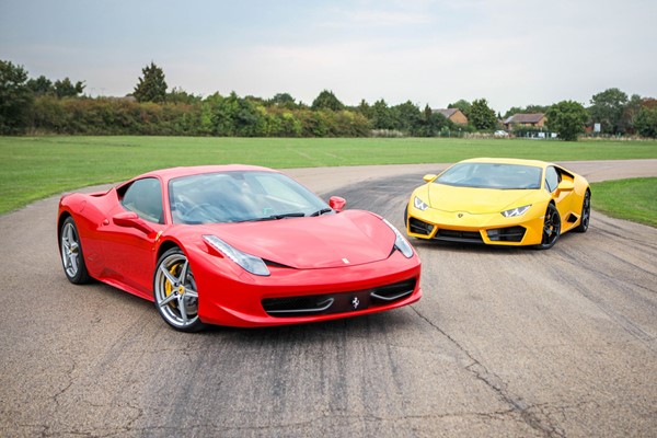 Double Supercar Thrill with High Speed Passenger Ride � Special Offer