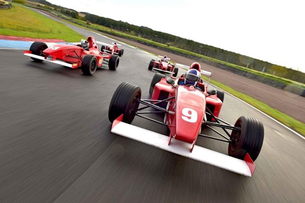 Motor Racing for One at Knockhill Racing Circuit in Scotland