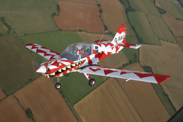 Aerobatic Flying Experience for Two with Top Gun UK (Weekdays)