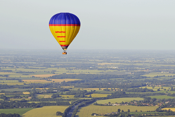 hot air balloon for two