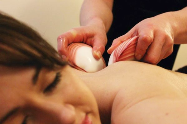 Back Massage, Shellac Nails or Toes or Express Facial for Two at Rectory House Beauty and Wellness