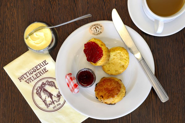 Cream Tea for Two at Patisserie Valerie