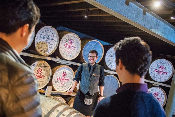 Dewar’s Aberfeldy Distillery Tour and Tasting for Two