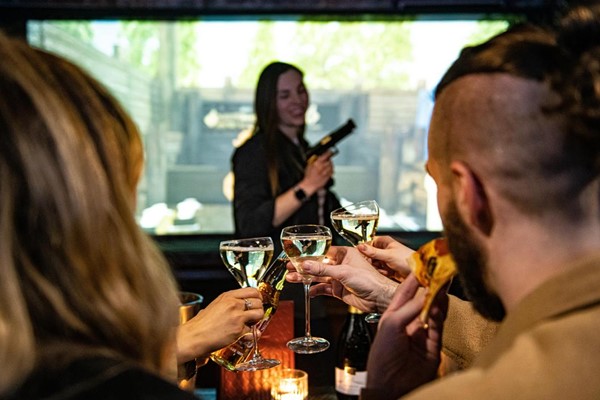Sunday Bottomless Brunch and Shoot Out Range for Two at Point Blank Shooting