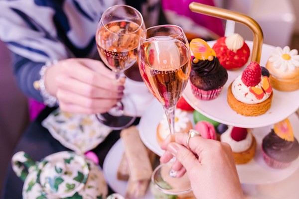 Bottomless Champagne Afternoon Tea for Two at Brigit's Bakery, Covent Garden
