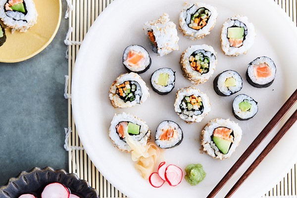 A Taste of Sushi Class for One at The Jamie Oliver School of Cookery