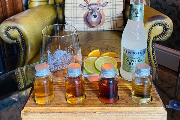 Self Guided Rum Flight for Two at The Barbican Botanics Gin Room