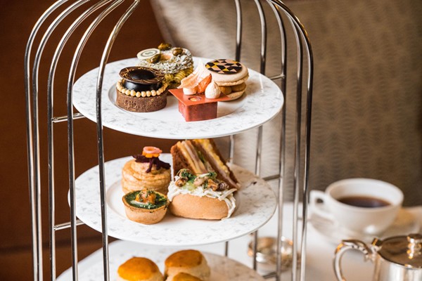 Vegetarian Afternoon Tea for Two at Sheraton Grand, Park Lane