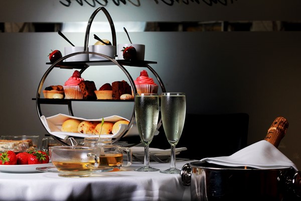 Vegan Sparkling Afternoon Tea for Two at Ambassadors Bloomsbury