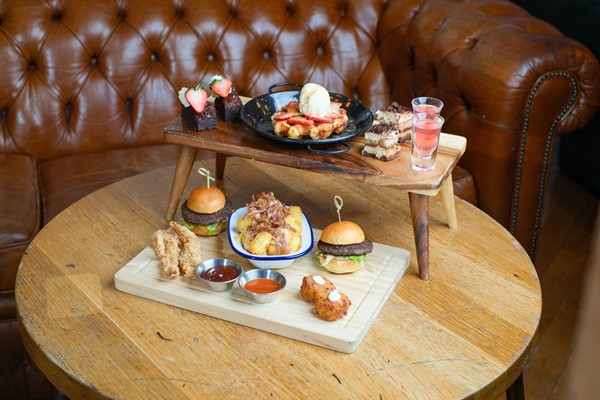 Afternoon Tea with a Cocktail or Glass of Prosecco for Two at Revolution Bars