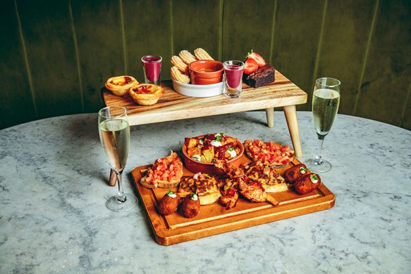Afternoon Tea with a Bottle of Prosecco for Two at Revolución de Cuba