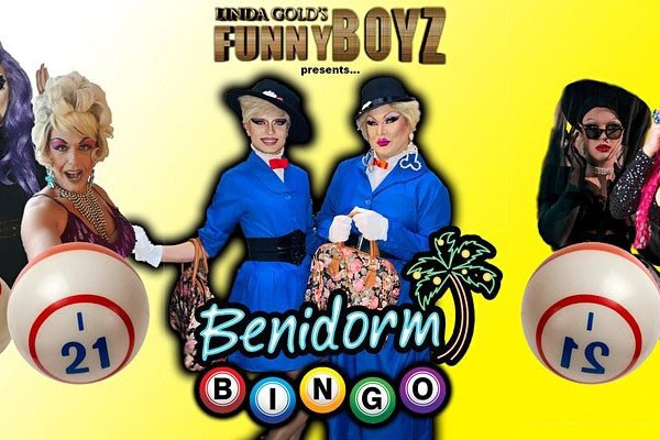 'Benidorm Bingo' with Fizz, Cabaret, Comedy and Drag for Two at FunnyBoyz