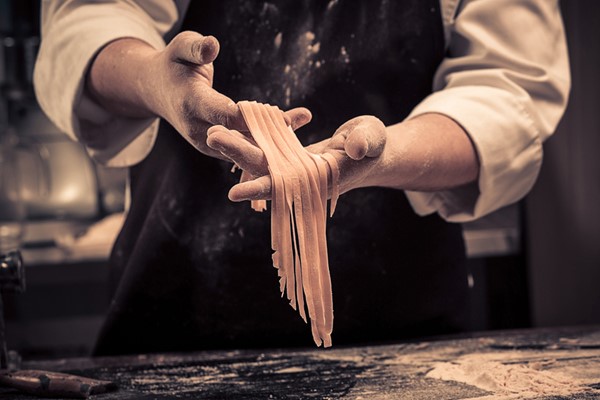 Pasta and Italian Masterclass with Bottomless Prosecco for Two at Ann's Smart School of Cookery 