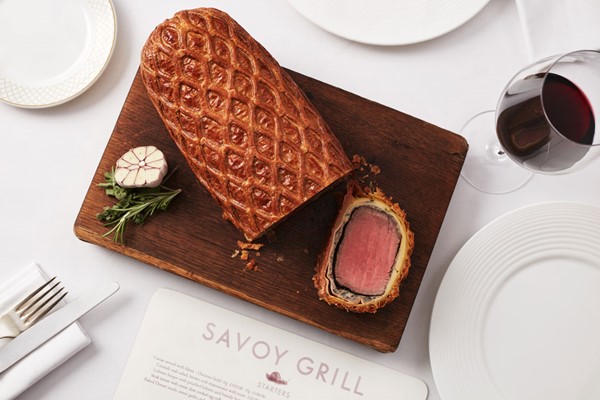 Beef Wellington Experience for Two at Gordon Ramsay's Savoy Grill