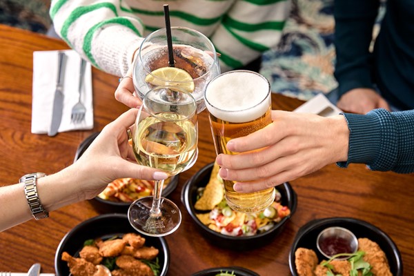 Three Course Meal with a Drink for Two at a British Pub or Bar picture