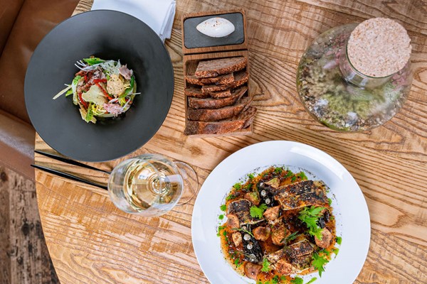 Sky High Three Course Meal for Two with Fizz at Bokan picture