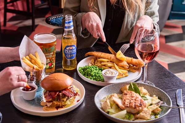 Two Course Meal with Beer for Two at a British Pub or Bar collection picture