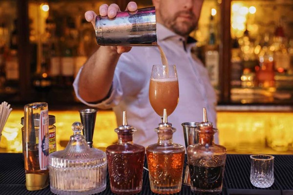 Four Cocktails for Two at the Crazy Bear Stadhampton picture
