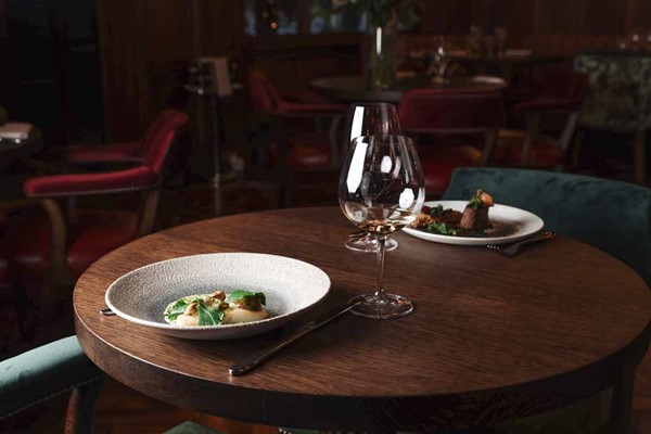 Eight Plate Oak Tasting Menu with Champagne for Two at the Crazy Bear Stadhampton picture