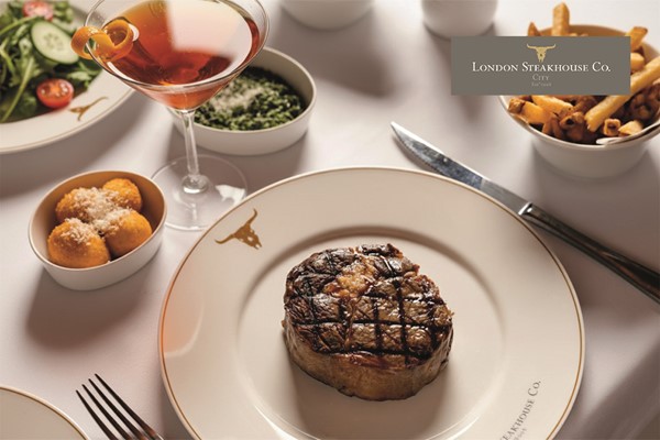Six Course Gourmet Meal with a Cocktail for Two at Marco Pierre White London Steakhouse Co. picture