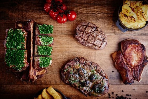 Chateaubriand Steak with Sides and Wine for Two at Marco Pierre White London Steakhouse Co. picture