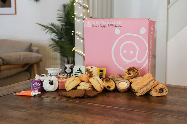 Festive Family Afternoon Tea at Home Hamper with Piglet's Pantry picture