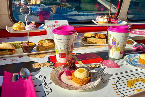 Gin Afternoon Tea London Bus Tour for Two with Brigit’s Bakery picture