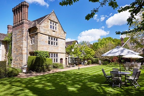 Spa Day with Treatment and Afternoon Tea for Two at Ockenden Manor Hotel and Spa