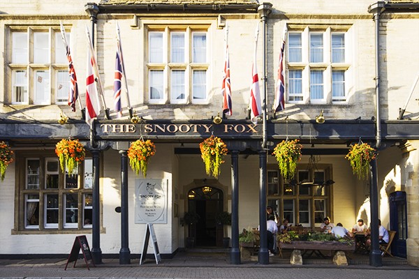 Overnight Luxury Escape with Dinner and Fizz at The Snooty Fox Hotel