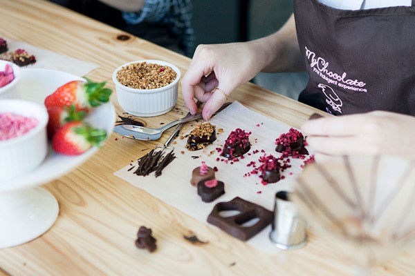 MyChocolate Cocktail and Chocolate-Making Workshop for Two