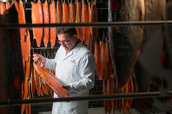 Smokehouse Tour at H. Forman & Son