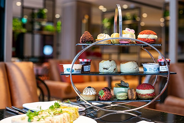 Afternoon Tea with Champagne or Gin for Two at The Lowry Hotel