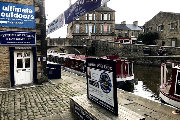 Canal Cruise with Afternoon Tea and Prosecco for Two at Skipton Boat Trips