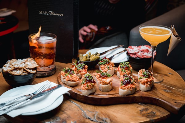 Cocktails and Nibbles for Two at MAP Maison – Special Offer