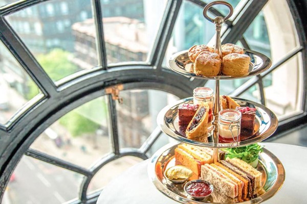Afternoon Tea at 5* Hotel Gotham Manchester for Two 
