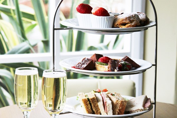 Sparkling Afternoon Tea for Two at The Wild Pheasant Hotel and Spa