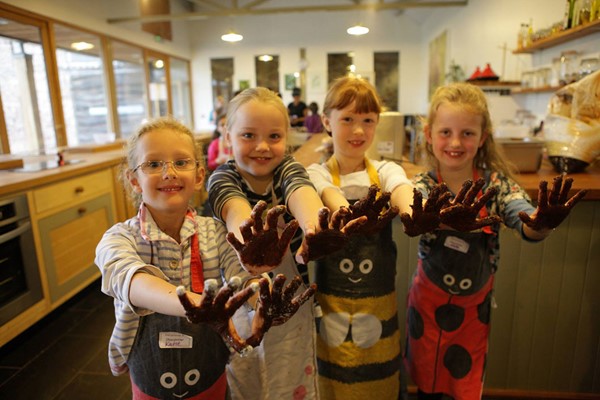 Family Cooking Experience for One Adult and One Child at Harts Barn Cookery School