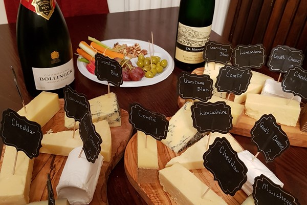 Cheese and Wine Tasting Masterclass for Two at Northern Wine School