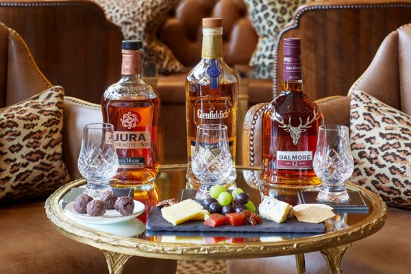 Whisky Experience with Sharing Dishes for Two at The Rubens at the Palace