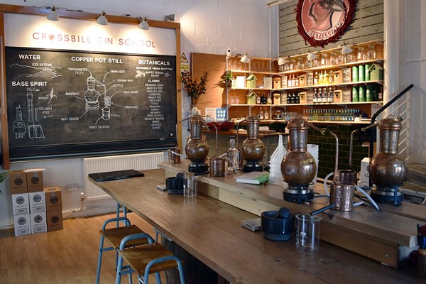 Gin Masterclass at Crossbill Gin Distillery for Two from Buyagift