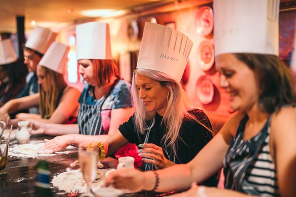 Pizza Making Party and a Welcome Drink at Bunga Bunga Covent Garden for Two