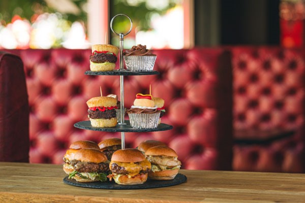 Burger Bites Superior Afternoon Tea for Two